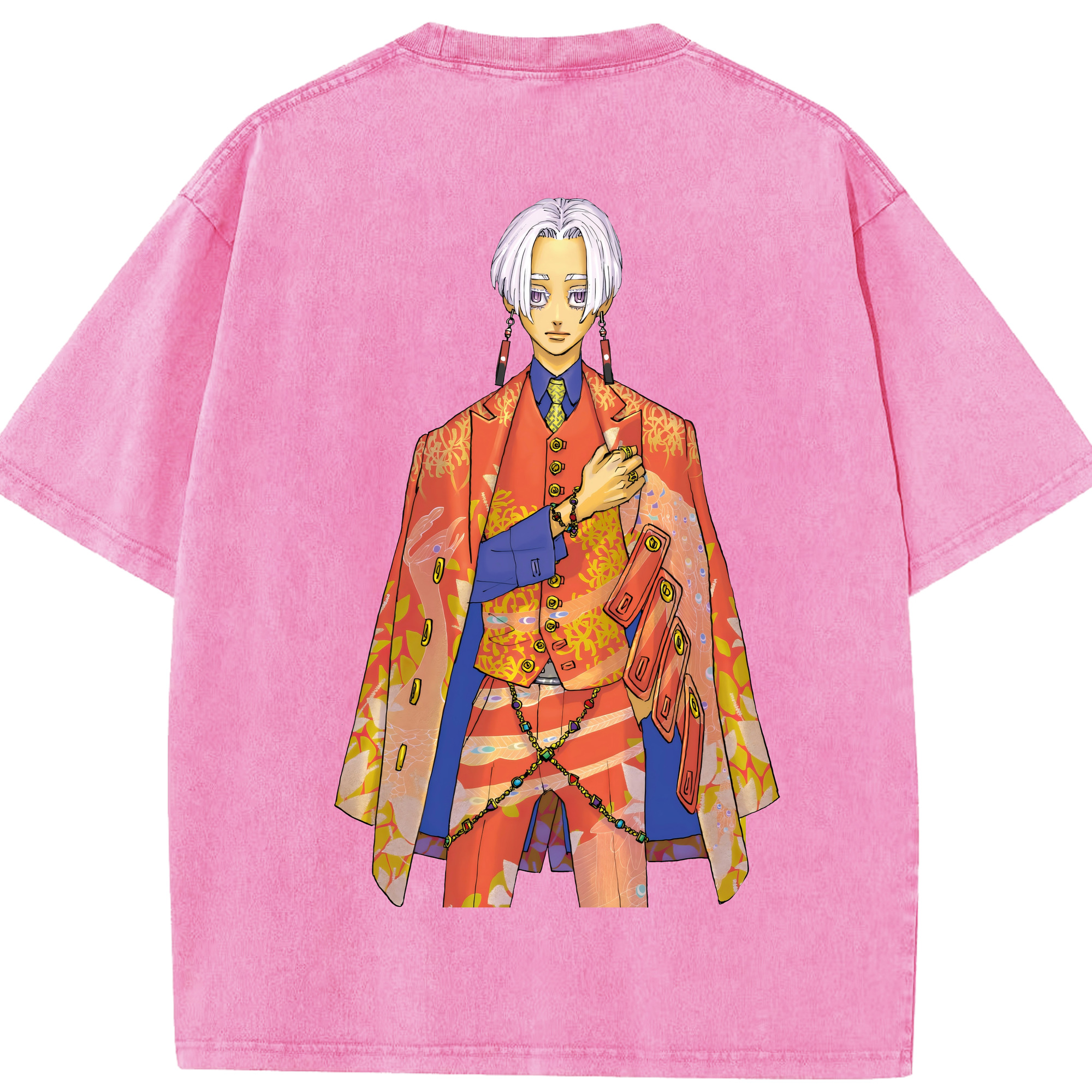 （画像用） 東京リベンジャーズ Tokyo Revengers 綿100% ヴィンテージ風 半袖Tシャツ（背面プリント）